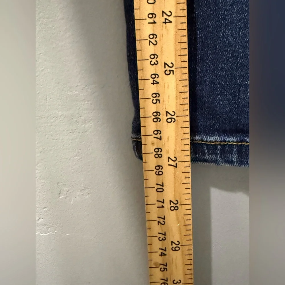 Judy Blue Ella‎ Mid Rise Hand Sand Classic Skinny Jeans Medium Wash Size 27 (5)